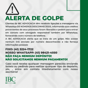 Leia mais sobre o artigo Alerta golpe!